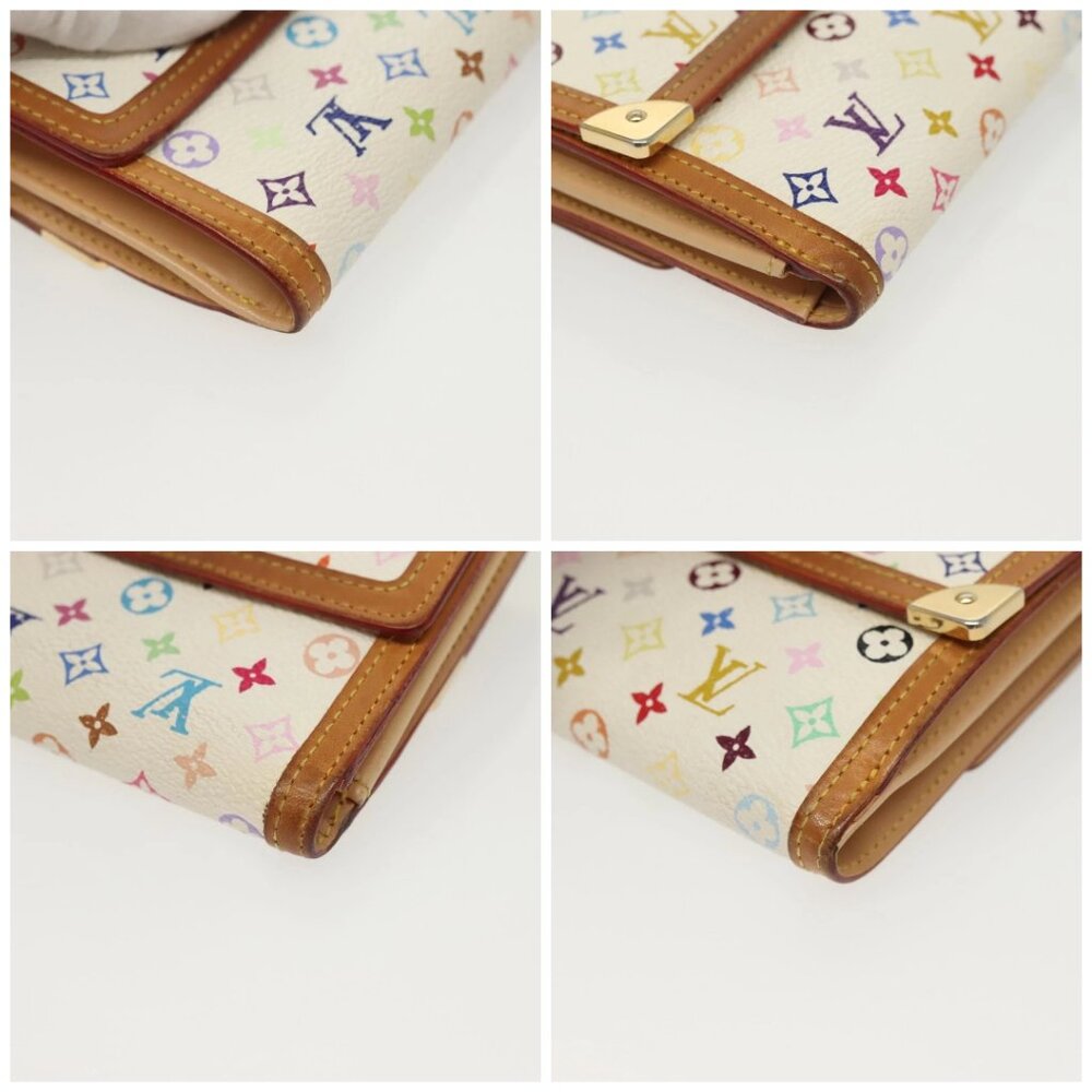 LOUIS VUITTON Multicolor Porte Monnaie Billets Cartes Credit M92983 Auth 130792 - Picture 14 of 16